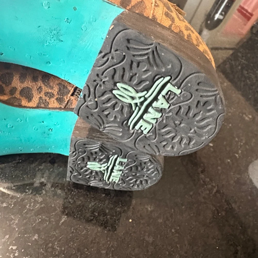 Lane Leopard Print Suede Ankle Booties. - Picture 6 of 17